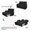 Extra-Large 61-Inch 2-In-1 Fabric Sofa Bed-1093276781