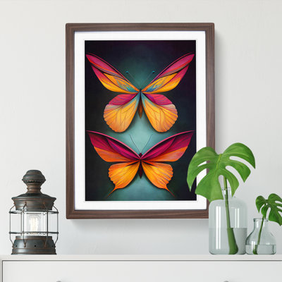 Colourful Butterflies No.2 - Wall Art