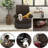 Polyester Box Cushion Recliner Slipcover-1389068902