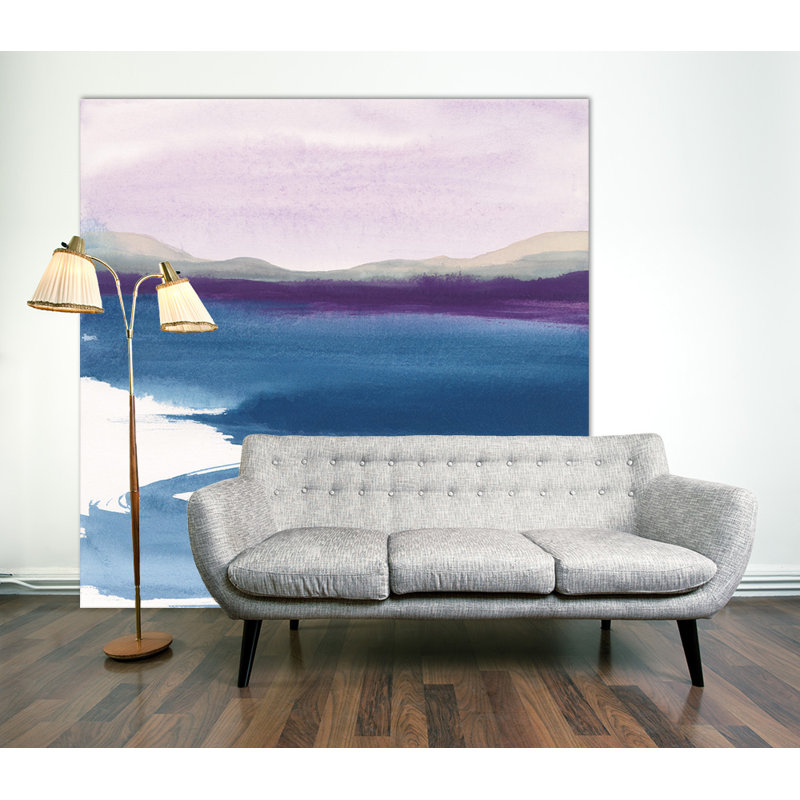 «Plum Glow» par Chris Paschke, reproduction sur toile, H 54 po x l 54 po