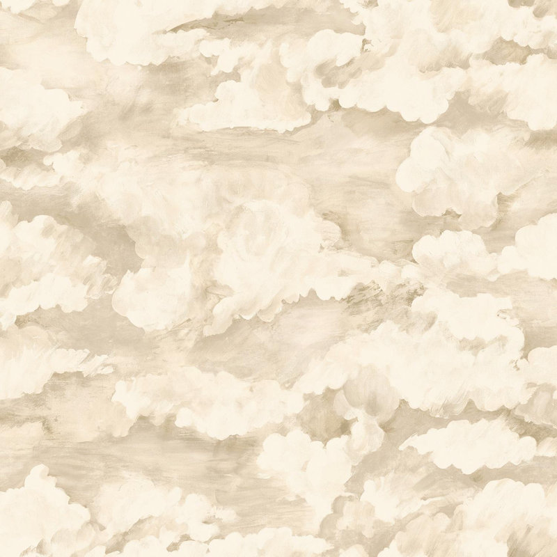Abstract Double Roll, White