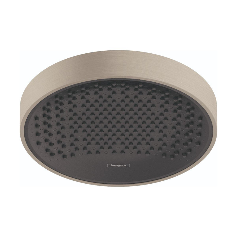 Pomme de douche Hansgrohe Rainfinity 250 à 1 jet, 2,5 gallons par minute, Blanc mat
