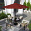 Parasol de marché 9 pi Astraea-1073102122