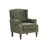 Bloom Rustic Style Upholstered Accent Chair with Armrest for Living Room-136161941