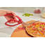 Cuisipro Pizza Shears, Red, Sharp Stainless Steel Blades, Pizza Cutter, Scissors