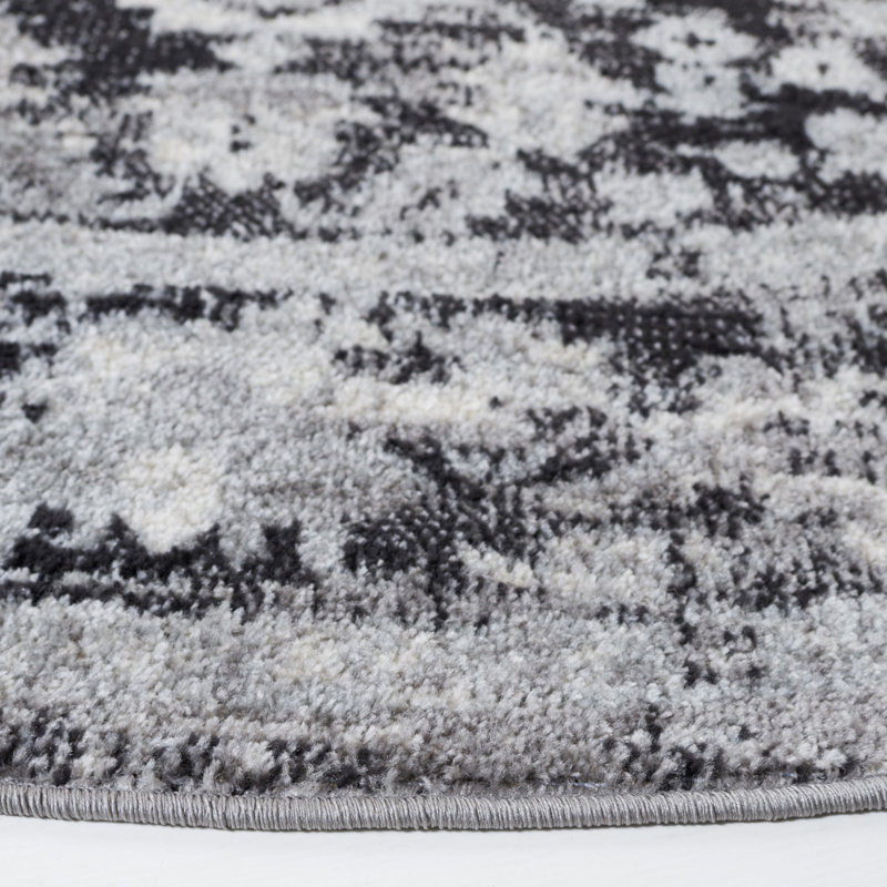 Joonyoung Jute Oriental Rug, Round 6'7"