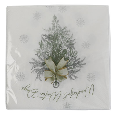 Serviettes de Noël en papier