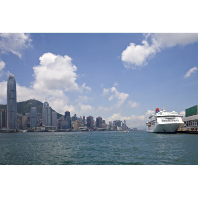 Harbor from Kowloon 1 Piece Wrapped Canvas Wall Art