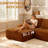109” Corduroy Sectional Couch Sofa With L-Shape Chaise, Modern Modular Compression Sofa Couch Upholstered Couches For Living Room Bedroom, No Assembly Required-286268062