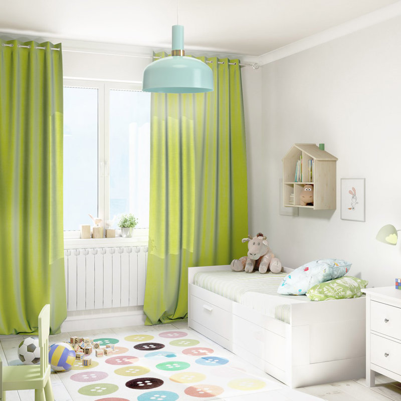 Malmo 1 - Light Dome Pendant, Green