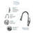 Transolid Layla Pull Out Kitchen Faucet-26308871
