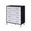 Commode 4 tiroirs de rangement