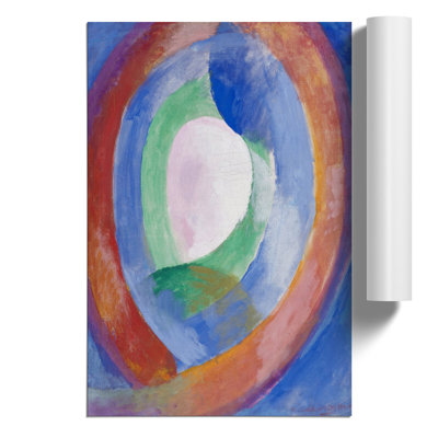 Composition by Robert Delaunay - Frameless Print