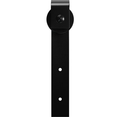 Ensemble de quincaillerie de porte de grange simple standard Premium J-Strap Roller Hanger