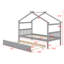 Lit en bois avec lit gigogne-867100475