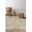Clemones Draft Gold Area Rug-343113487