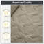 Emma Barclay Aran - Elegant Quilted Duvet Set Geometric Duvet Cover Set with Pillowcases-123151079-123151082