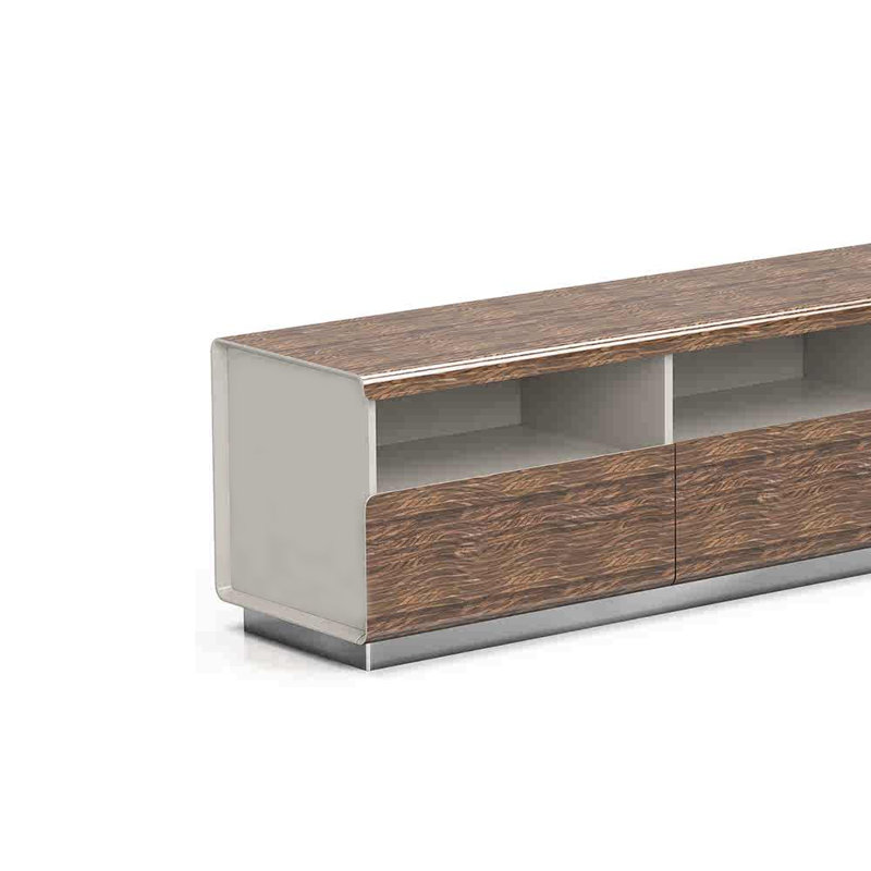 Meuble télé de luxe de style italien, H 20,47 po x l 78,74 po x P 17,72 po