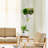 Sorbus 4 Pack Macrame Plant Hanger - Cotton Rope, Elegant for Home, Patio, Garden, Beige-1941465226