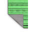 Tapis lavables à la machine à motif abstrait vert émeraude 2262-1828521288