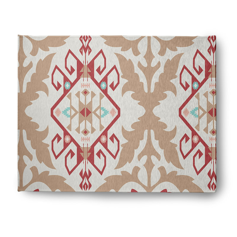 Chenille Ikat Indoor Rug, Rectangle 8' x 10'