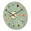 Horloge murale turquoise-63617365