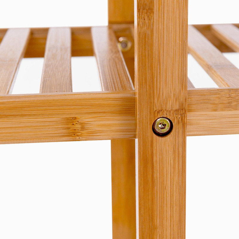 45.5'' W Solid Wood Storage Rack