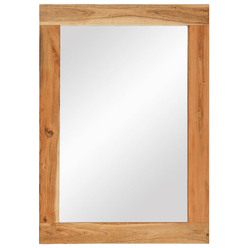 Scottsboro Rectangle Wall Mirror, Brown