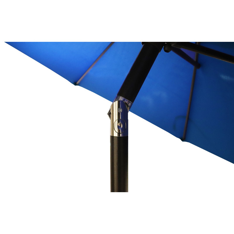 Tempo 9ft Tilt Market Umbrella, Royal Blue