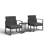 Amarys 2 - Person Patio Conversation Set with Cushions-98376720