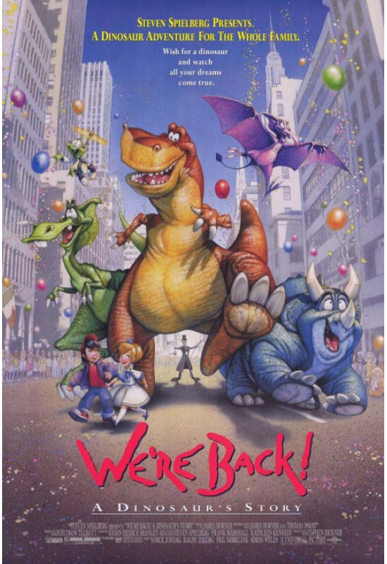Affiche de film We 'Are Back A Dinosaur's (11 X 17) - Article # MOVEE9656