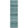 Machine Washable Indoor/Outdoor Christain ACN1425 Teal Rug
