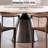 Modern Round Marble Dining Table Set-102771558