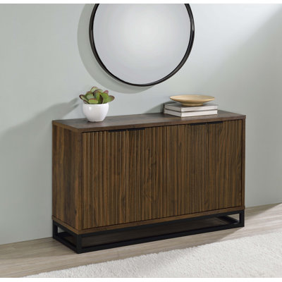 Quan 47.25 " W Steel Sideboard