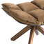 69cm Wide No Pattern Footstool Ottoman