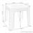 Contemporary Plastic Outdoor Patio Side Table-835921103