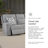 Kerle Upholstered 88'' Power Reclining Sofa