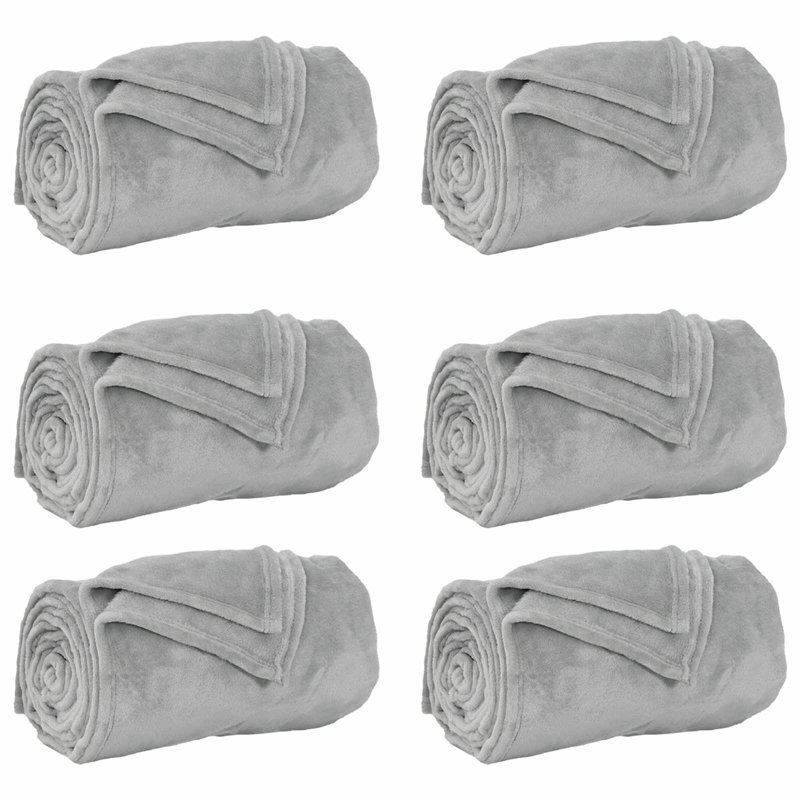 3-32 Throw Blanket, 200cm x 150cm, Grey