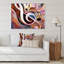 Reproduction de musique sur toile, symbole musical de clé de sol-67465346-67465369