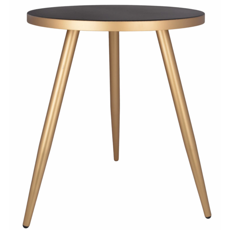 Daylen End Table, Black, Black