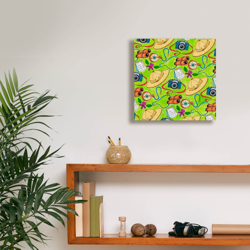"Jungle Safari 17" par Hello Angel, H 12 po x l 12 po x P 0,75 po