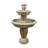 Outdoor Floor-Standing Freestanding Waterfalls Fountains ,3 Tiered Garden Water Fountain For Patio Backyard Deck And Home Decor