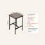 24 po hauteur bar table de pub table basse comptoir café comptoir cuisine salle à manger