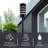 Usie Stained Glass Frosted Lamp Post (Full) Post Lantern