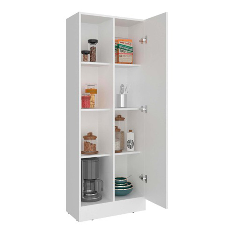 Garde-manger blanc à 1 porte