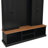 62.2''W Entryway Hall Tree with Bench, 3 Top Cubbies & Bottom Storage Space, Farmhouse Coat Rack with Hooks & Cabinets-129768471