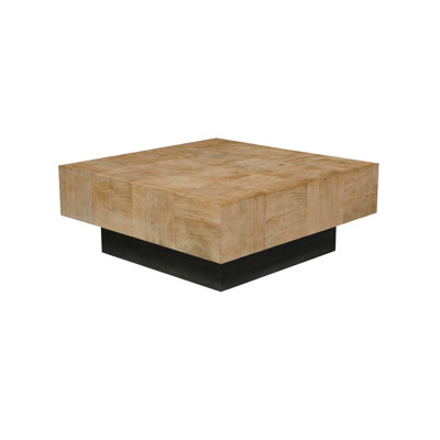 Camari Solid Wood Pedestal Coffee Table by Joss & Main