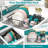 Expandable Dish Drying Rack Over The Sink