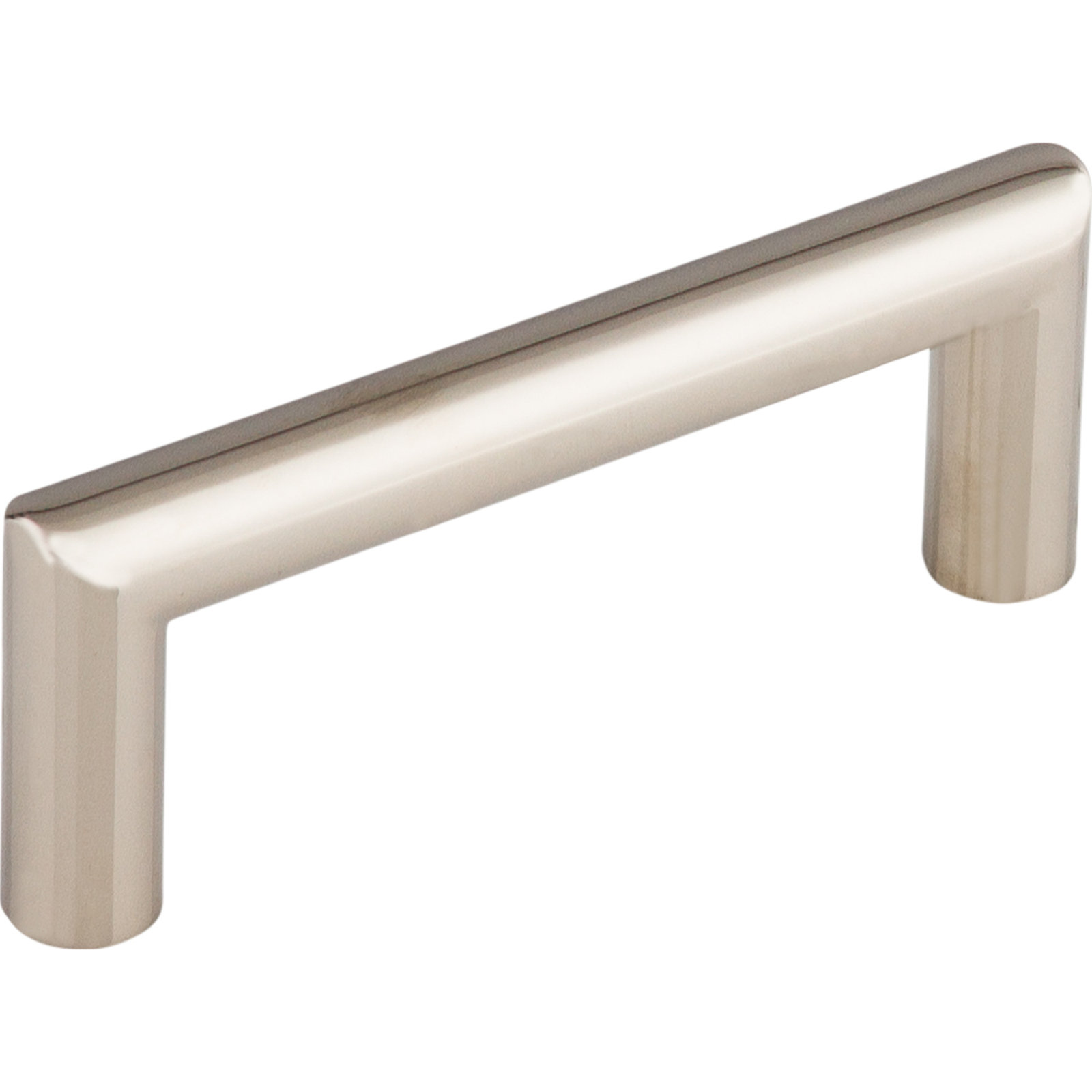 Kinney Bar Pull, Polished Nickel, 3" Center to Center