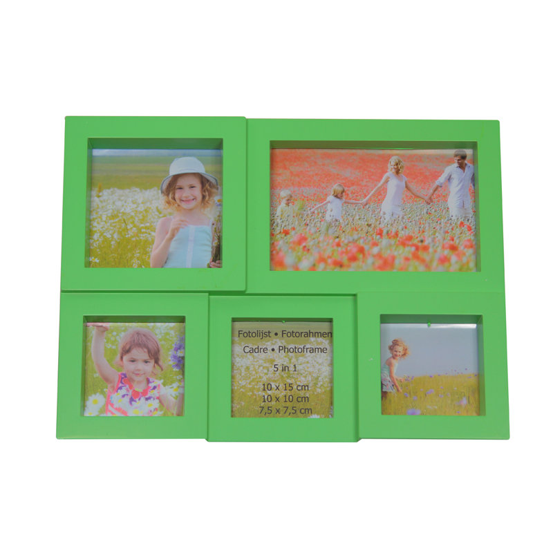 Décoration murale cadre photo 11,5 ", Vert